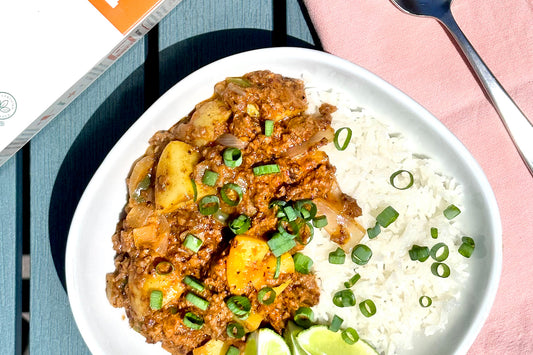 What I ate today, Warm and Spicy Meatless Indian Dish