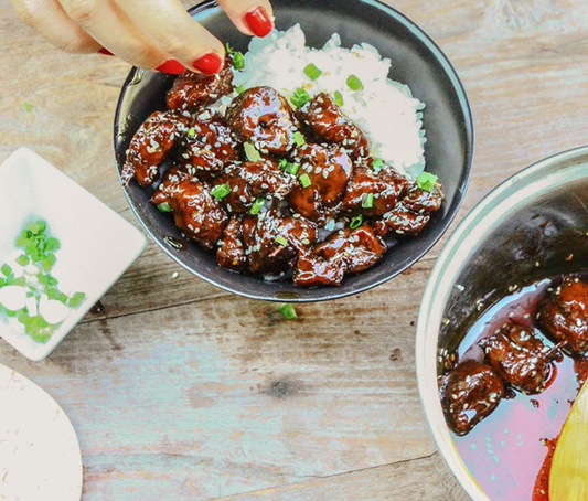 Shroomeats Teriyaki Rice Bowl