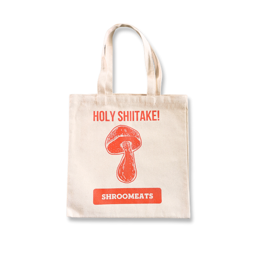 Shroomeats® Canvas Grocery Tote Bag : Good Quality 100% Cotton