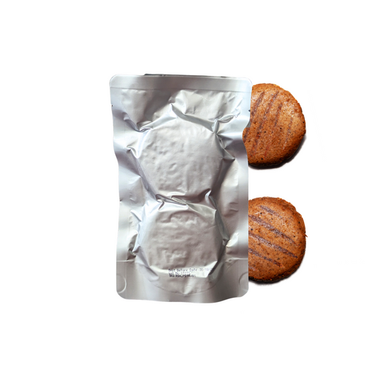 Unboxed Party-Pack 8-Pack Mushroom Patties : Vegan Shiitake Mushroom Burger Allergen-Friendly Superfood