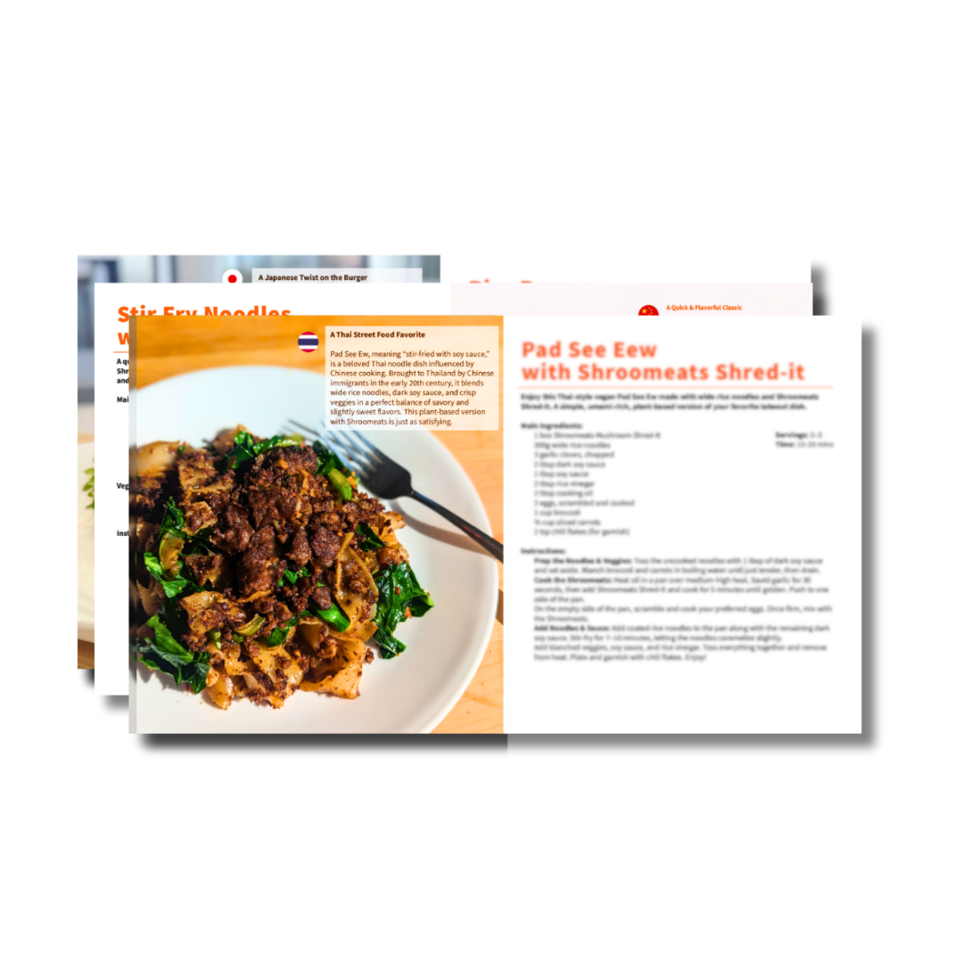 Shroomeats® eCookbook: Asian-Inspired Plant-Based Recipes