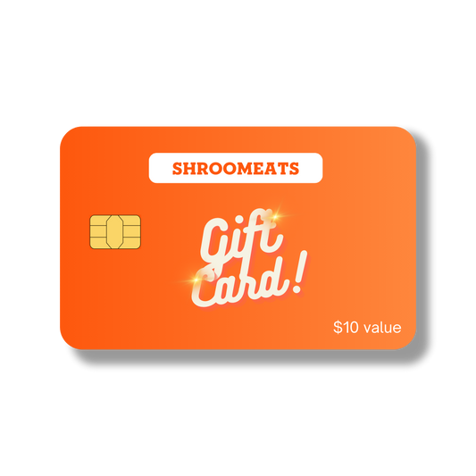 Shroomeats® Gift Card: $10 • $25 • $50 • $100
