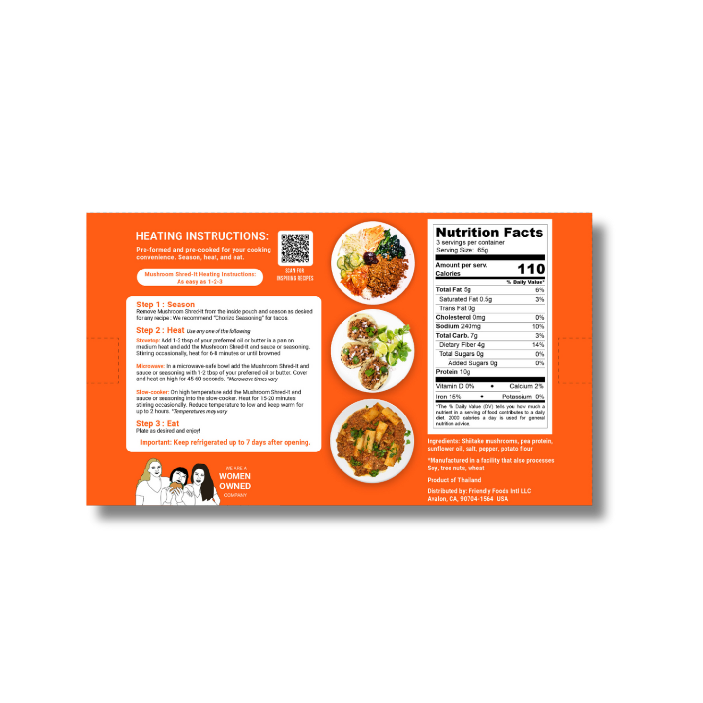 Shroomeats® Starter Kit : Vegan Mushroom Meat Variety Pack + 2 Free eCookbooks + FREE Shipping