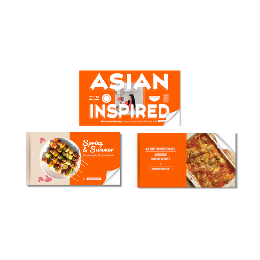 Shroomeats® The Ultimate Plant-Based Umami Bundle (3-eBook Digital Collection)