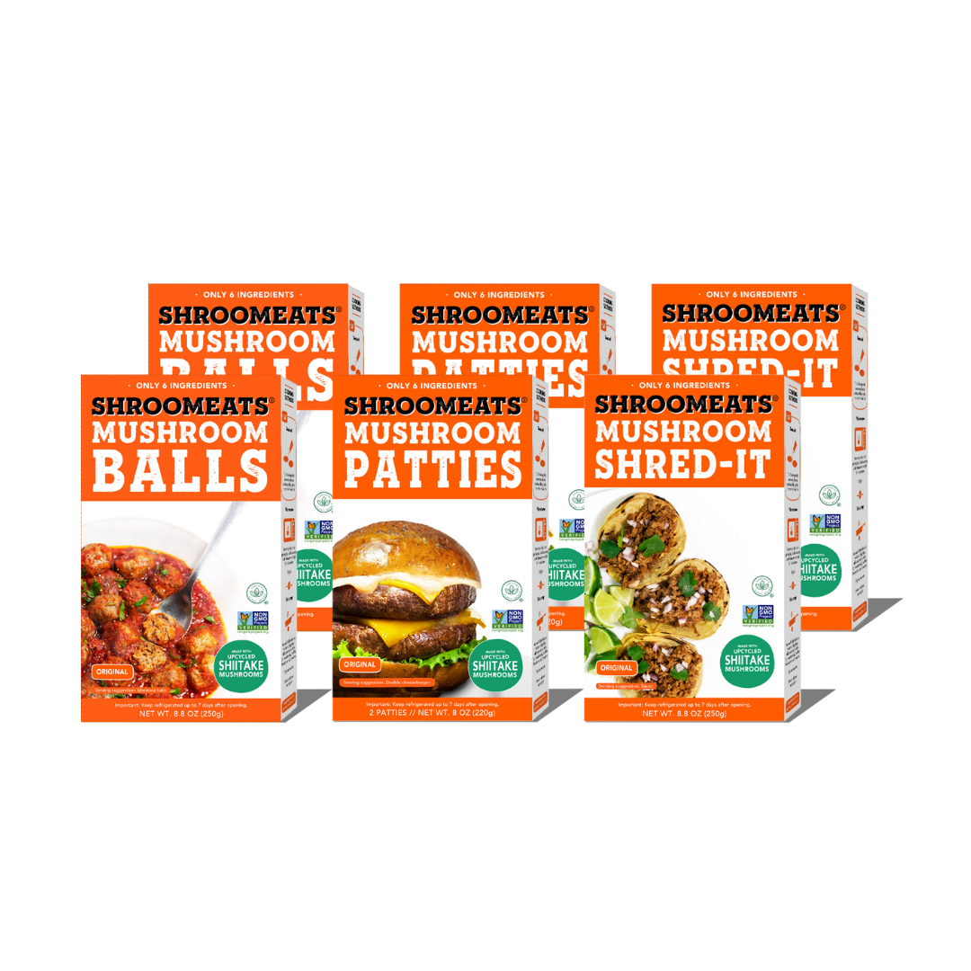 Shroomeats® Starter Kit Medium : Vegan Allergen Free Healthy Meat Alternative Great Texture & Digital Cookbook