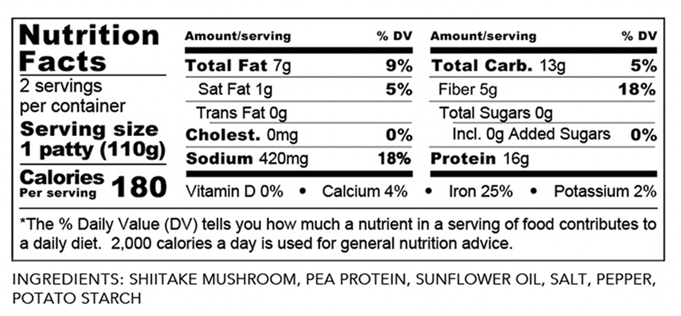 3-Pack Shroomeats® Patties