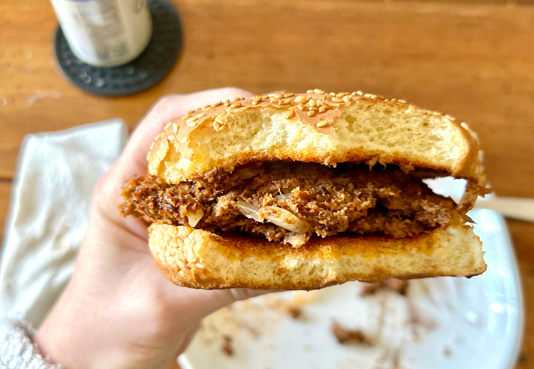 What I Ate Today, Vegan BBQ Sandwich