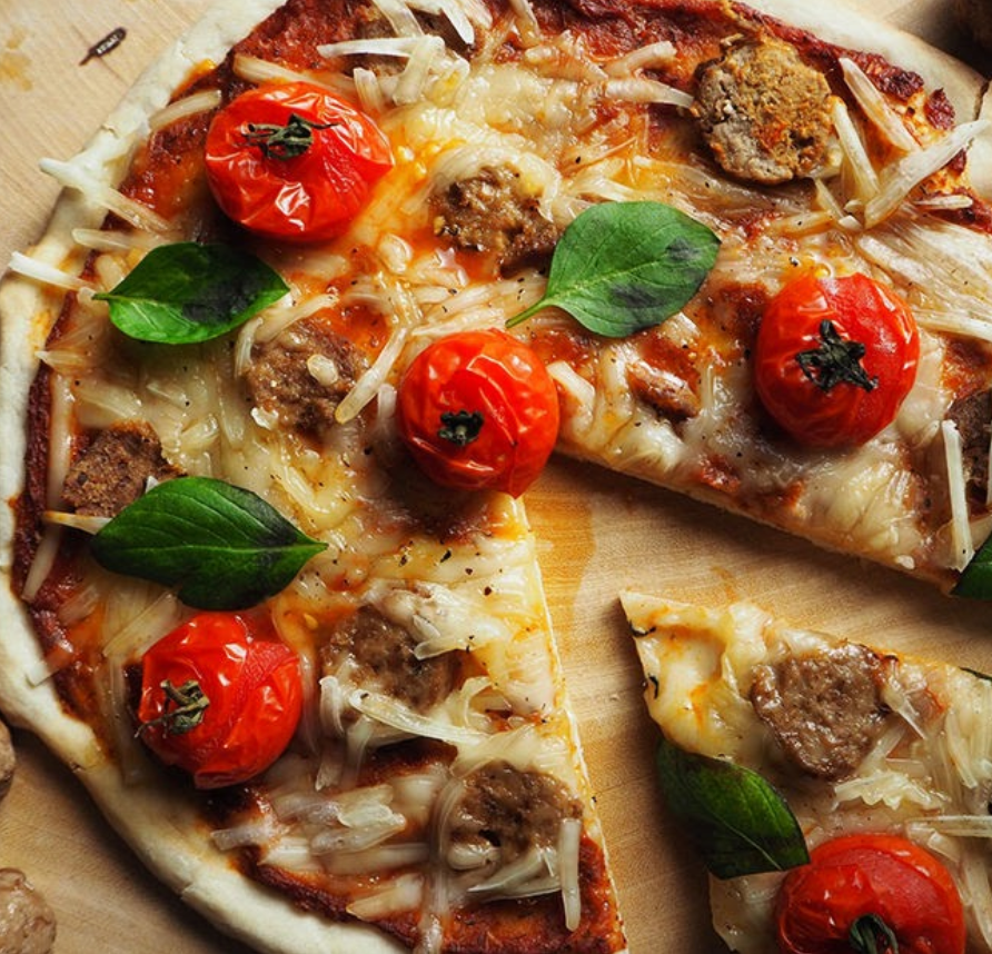 Shroomeats Vegan Veggie Pizza