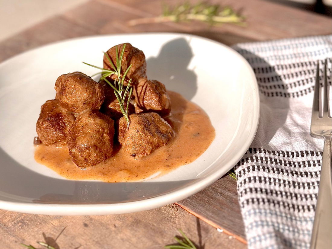 Swedish Shroom Balls with Mushroom Balls