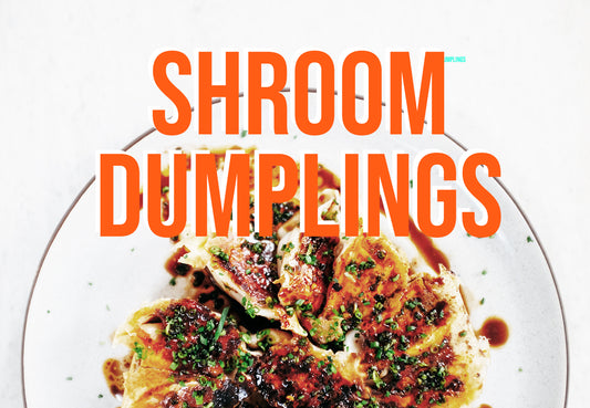 vegan dumplings national chinese lunar new year asian cuisine recipe meatless impossible mushroom shroom