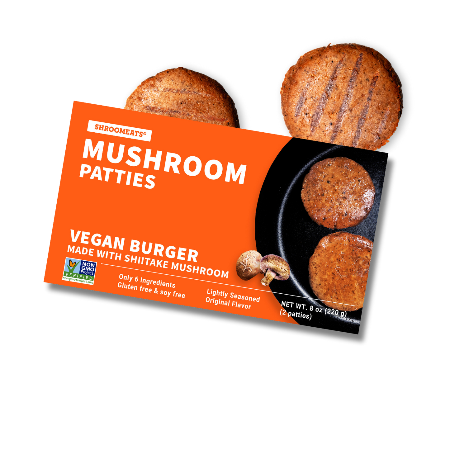 Double Shroomeats® Starter Kit: Vegan Allergen Free Healthy Meat Alternative Great Texture & Digital Cookbook