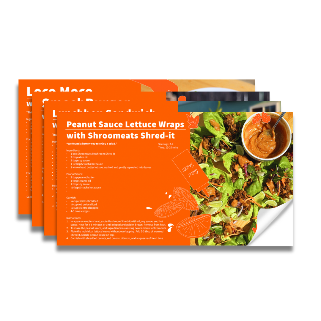 Shroomeats® The Ultimate Plant-Based Umami Bundle (3-eBook Digital Collection)