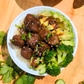 Shroomeats® Flavors Teriyaki Balls & Taco Filling Combo-Pack : Vegan Mushroom Meat Allergen-Friendly Superfoods