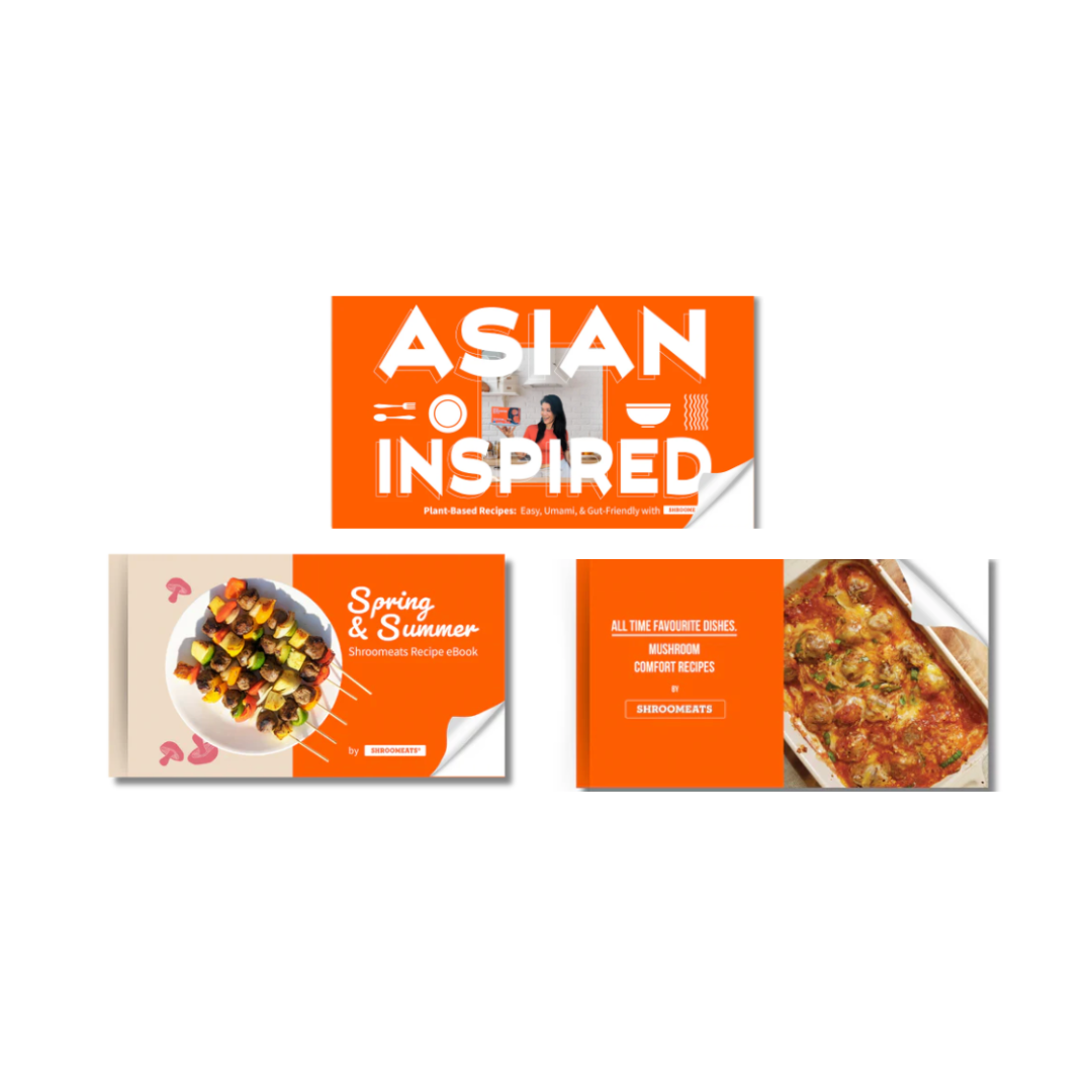 Shroomeats® The Ultimate Plant-Based Umami Bundle (3-eBook Digital Collection)